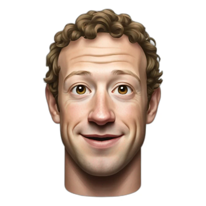 mark zuckerberg joker ufc fighter sticker