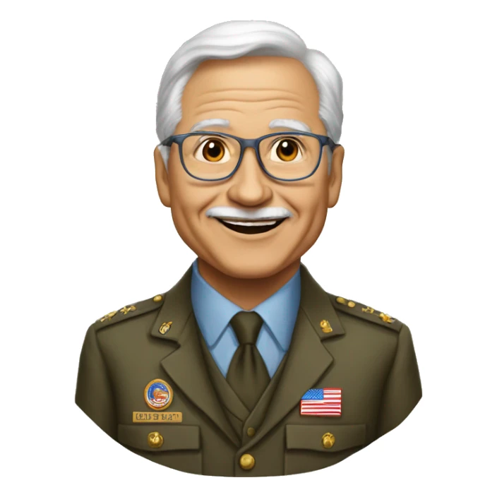 USA democrat leadear Harold Lacosta, 63 years old  sticker