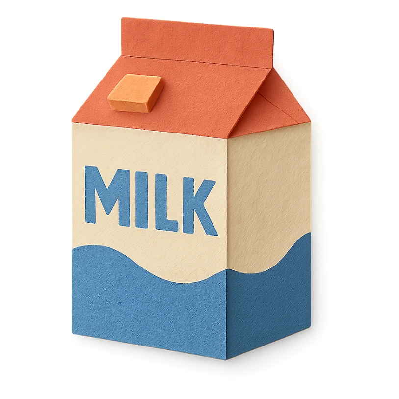 milk sticker