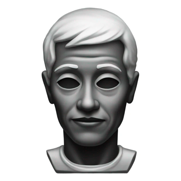 a black grave with the inscription R i P in silver sticker