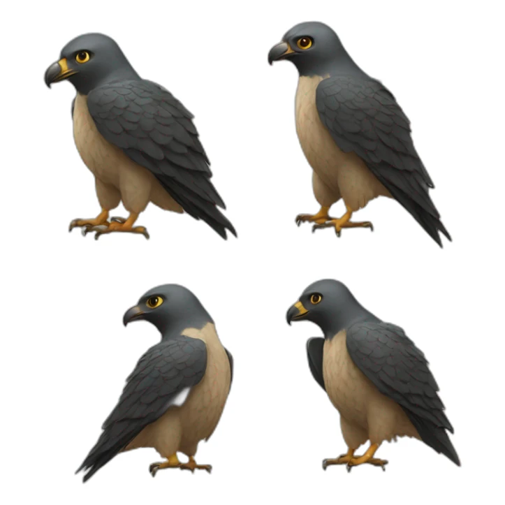 Peregrino con mochila sticker