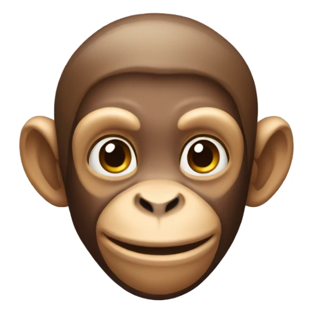 Monkey sticker