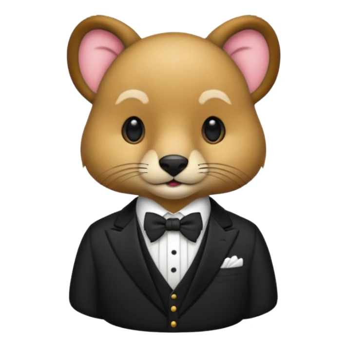 Animal in Formal Attire sticker