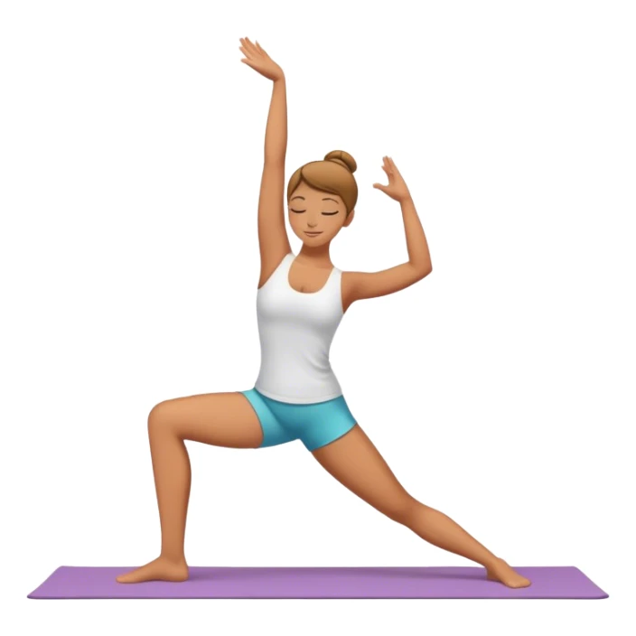 Yoga sticker