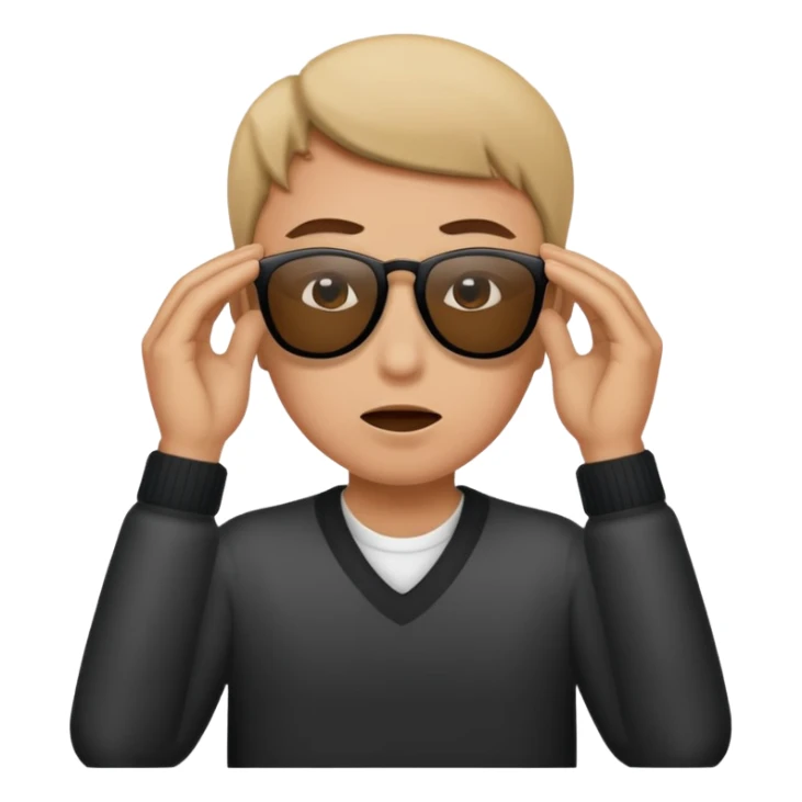 When something's so unbelievable, you gotta lower your shades to check sticker