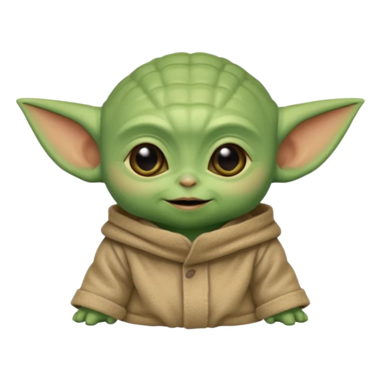 🥺+baby yoda sticker