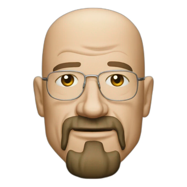 D’haltères White of breaking bad sticker