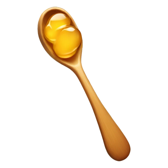 Little spoon of honey sticker