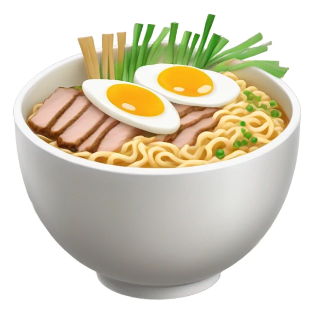 Bowl of ramen sticker