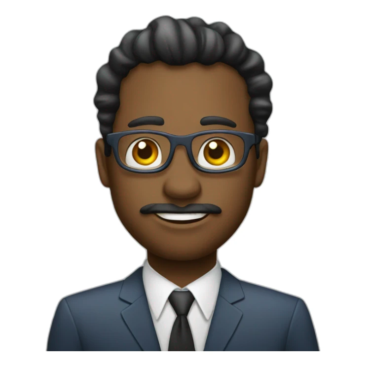 memphis corporate style emoji, phone call sticker
