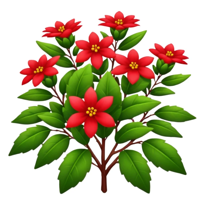 Australian Christmas bush sticker