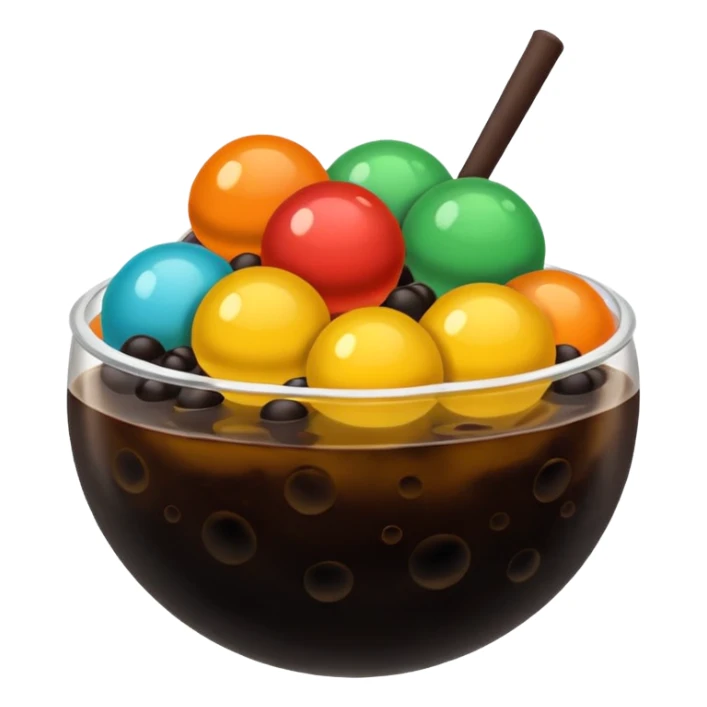 Pile of only boba sticker