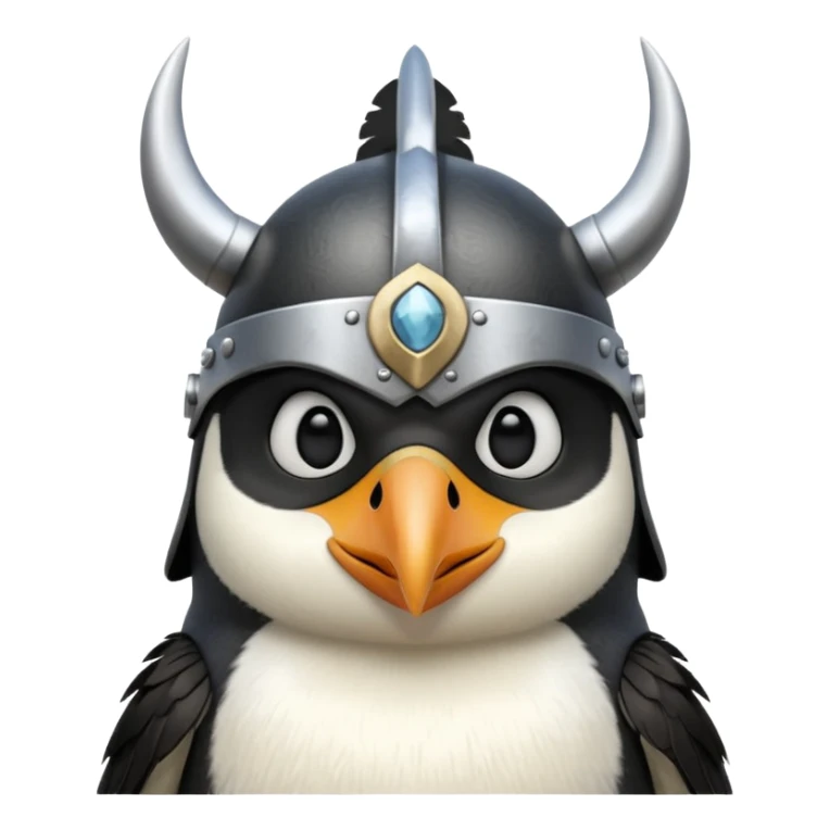 viking penguin sticker