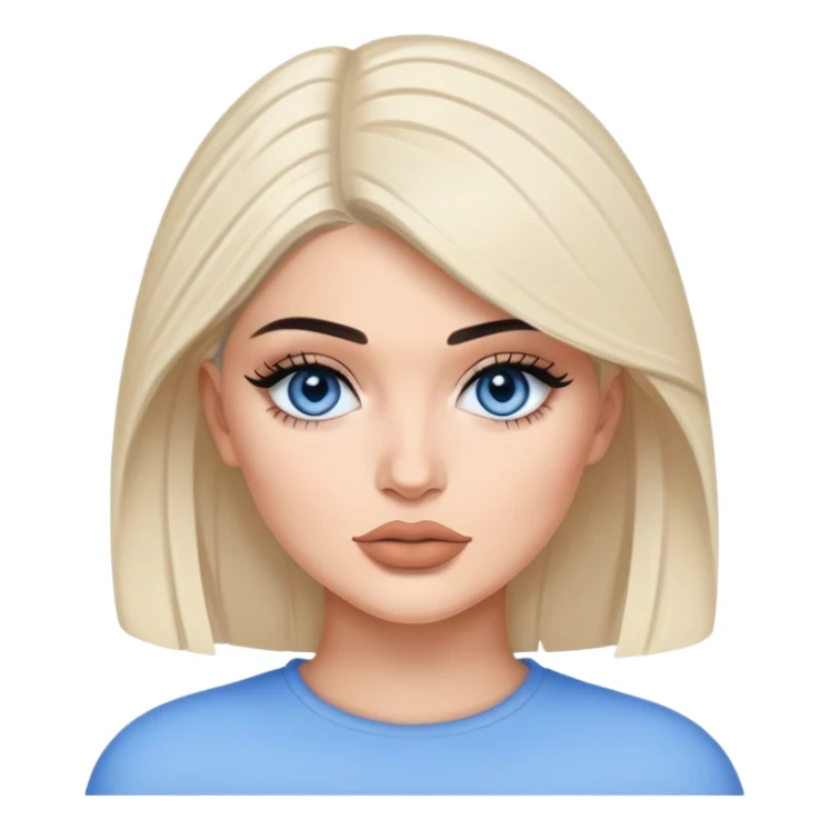 Kylie Jenner blue eyes sticker