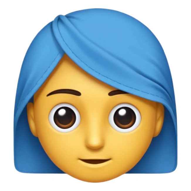 ⚽bu şekilde tam yuvarlak bir mavi tik sticker