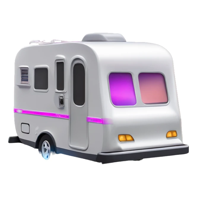 Barbie dream rv camper Fr-s Haunted Darth Vader’s ice cube race car with bright white headlights and light saber bumpers  sticker
