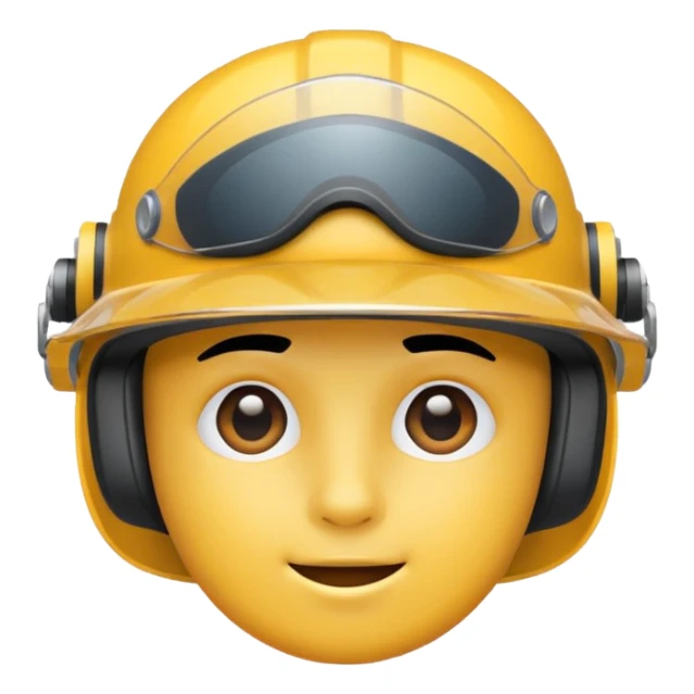 creame un emoji  de amog us con un visor sticker