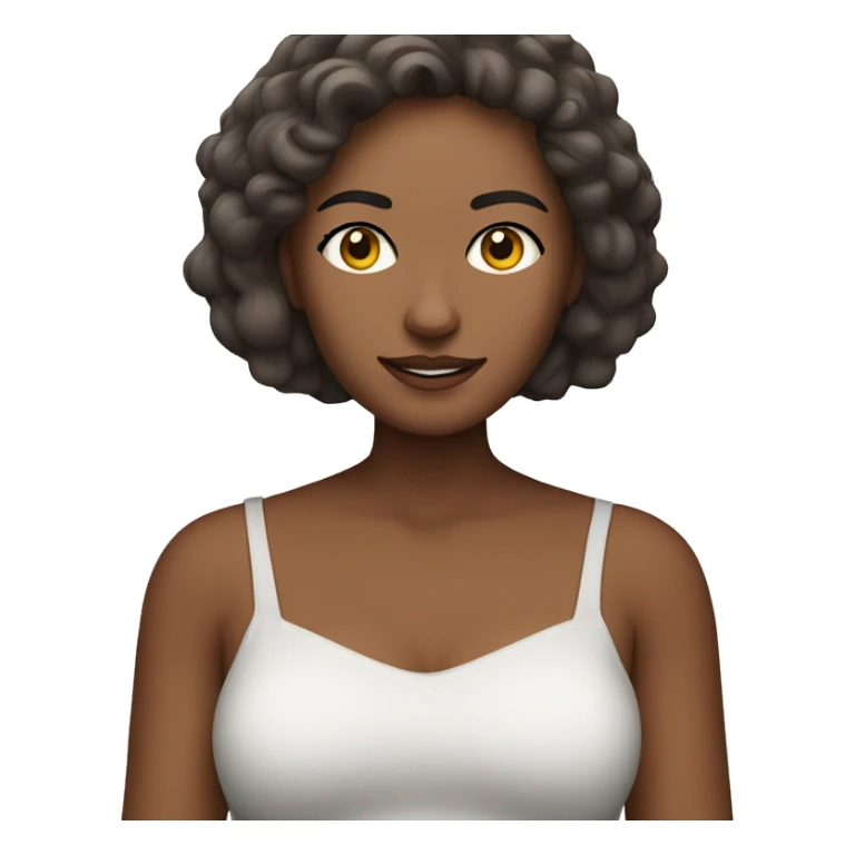 Braun haarige frau mit katze sticker