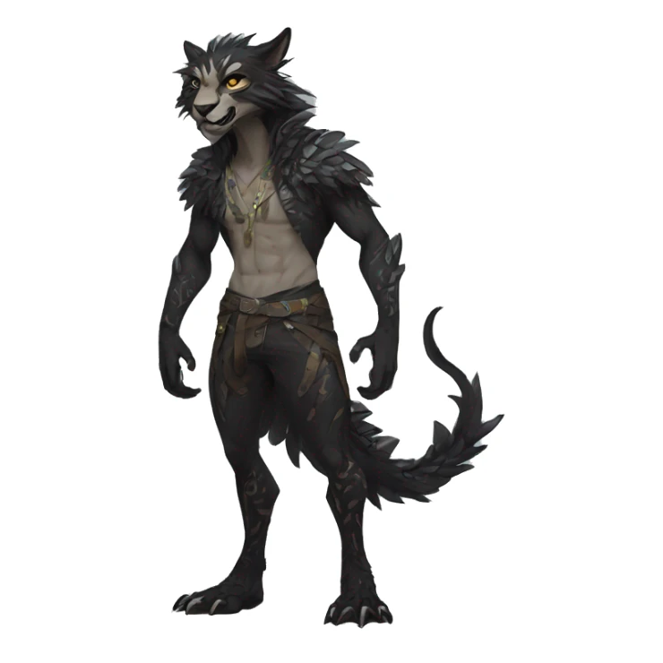 Cool Edgy Modern Vernid species by LiLaiRa full body sticker