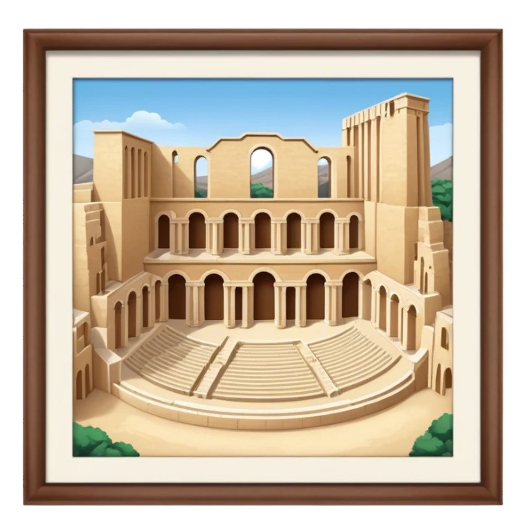Cinematic Realistic Odeon of Herodes Atticus Emoji sticker