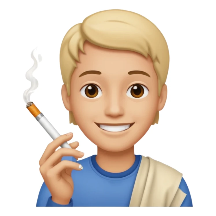 Peux tu me faire un fumeur de joint  sticker