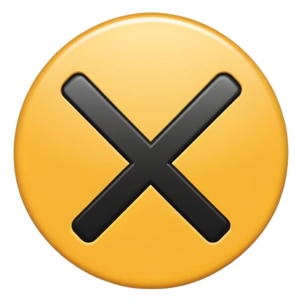 Emoji sem ser de rosto apenas um circulo azul tipo esse 🔵 e no meio um sinal de certo da cor preta assim ✔️ sticker