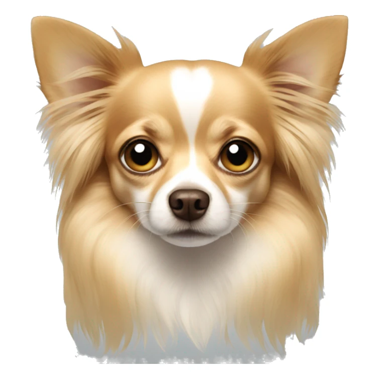 long-hair-chihuahua with tears sticker