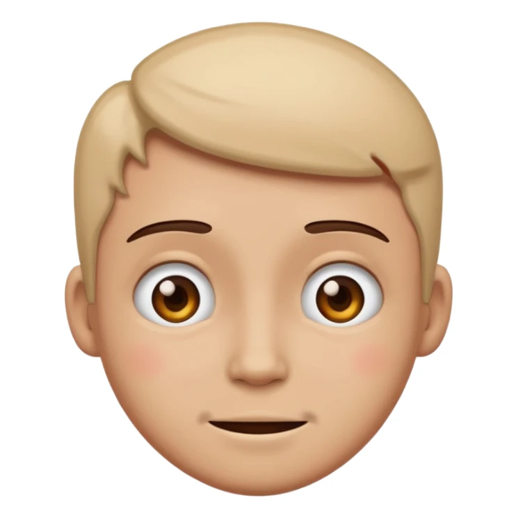 A face that is happy and sad sticker