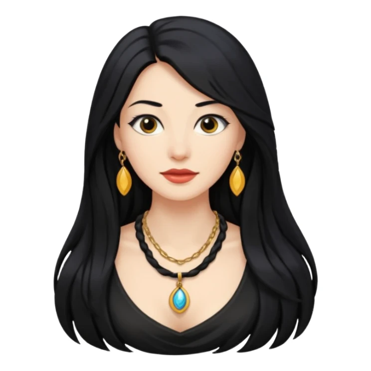 ca you make her hair a little longer please sticker