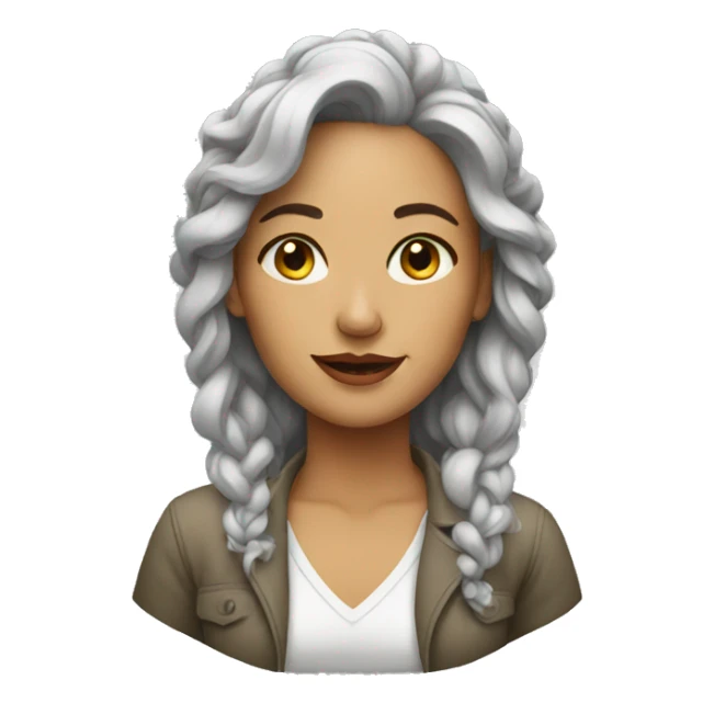 artist woman sticker