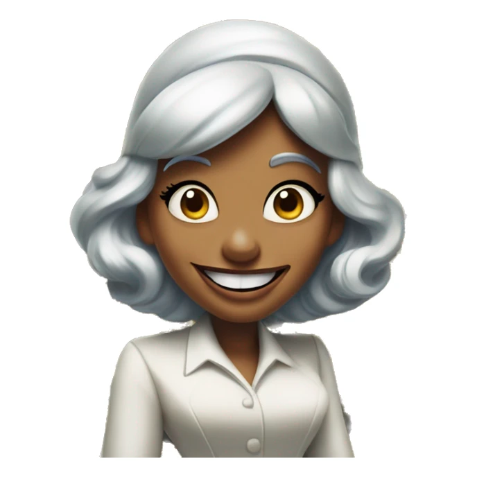 Laughing jasmine Einstein in Uncle Scrooge style, oil paint, mysterious eyes, intricate lips, masterpiece pose, odd perspective, beautiful, desirable, logical sticker