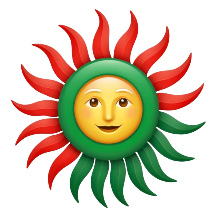 Kürdistan bayrağı sticker