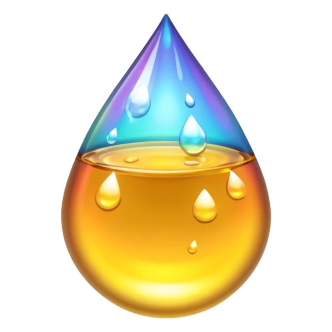 A drop of oilA drop of oil sticker