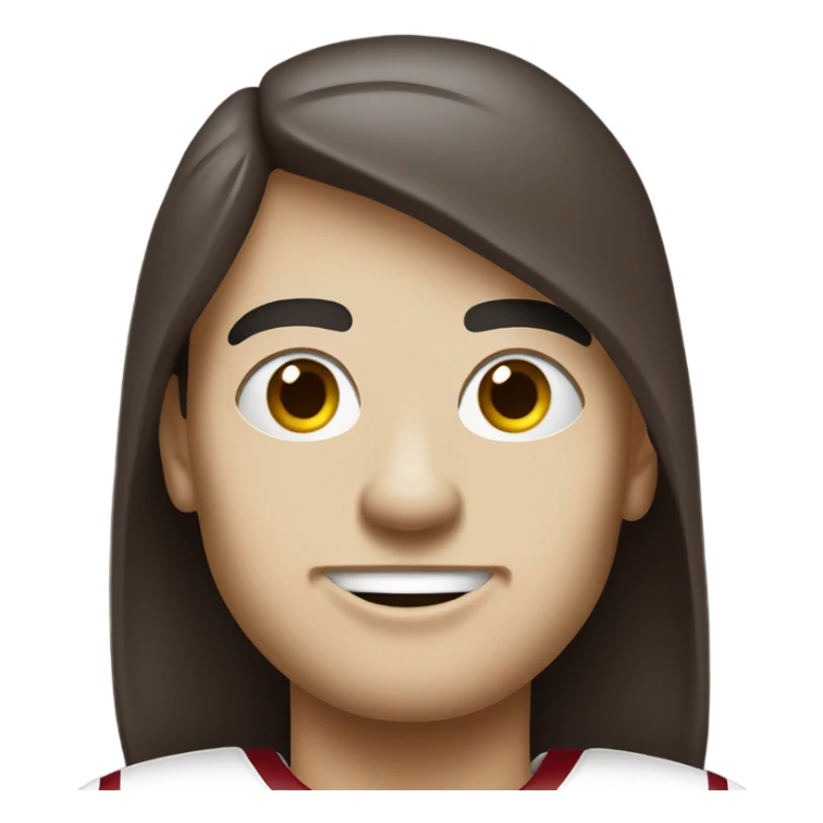 White Alabama crimson tide fan sticker