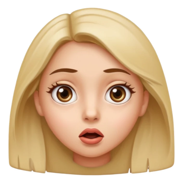 Fille émoji qui fait trop ca belle sticker