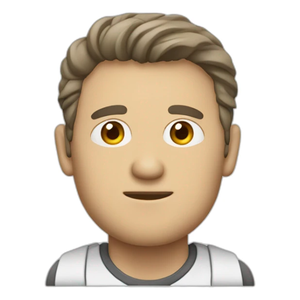 Hombre blanco con cabeza de cámara de cine sticker