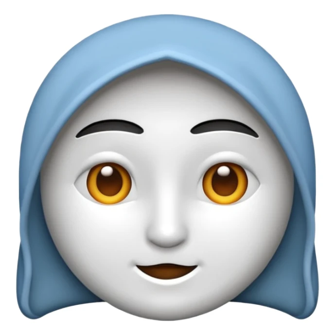 Ortası delik yamuk kare sticker