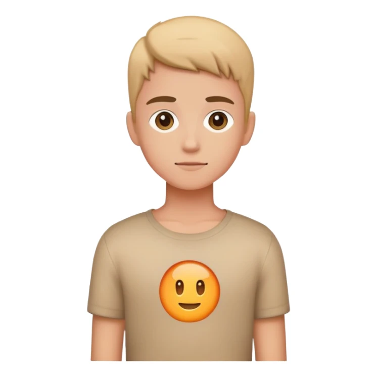 young character standing with a small help icon or question mark above their shoulder sticker