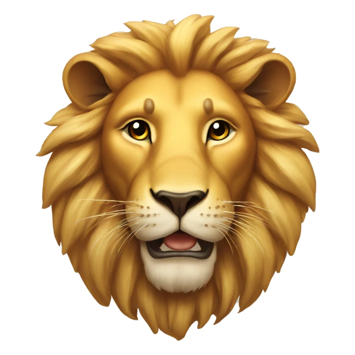 Lion and sun sticker