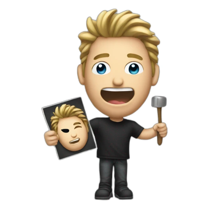 Nickelback photograph song holding picture sticker