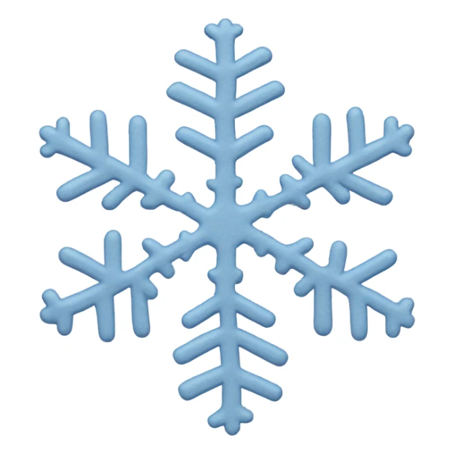 Snowflake next to the state of Texas  sticker