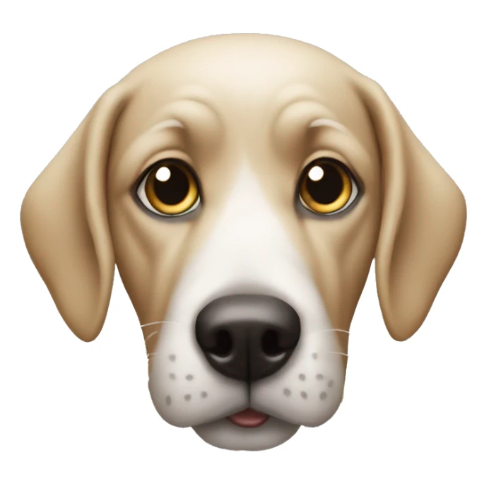 What the dog doin sticker