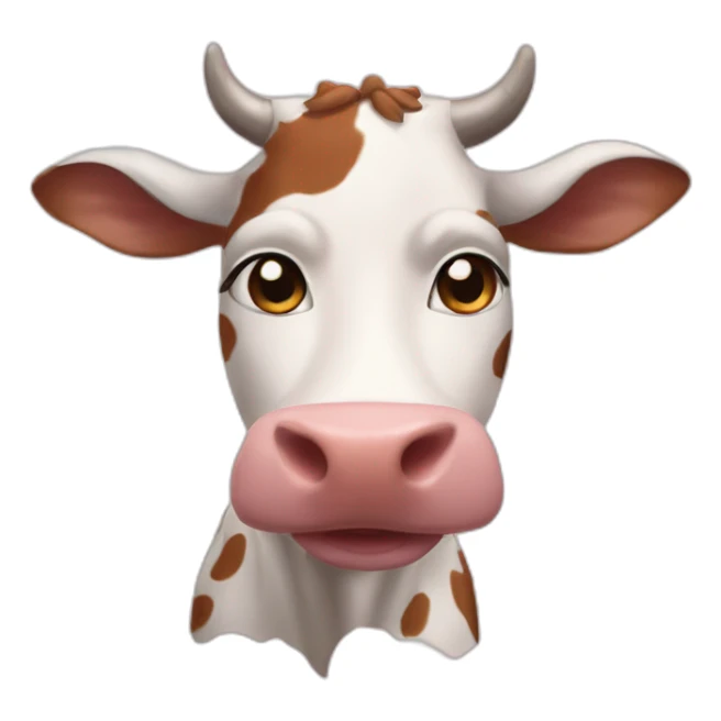 doja cat and cow fusion sticker