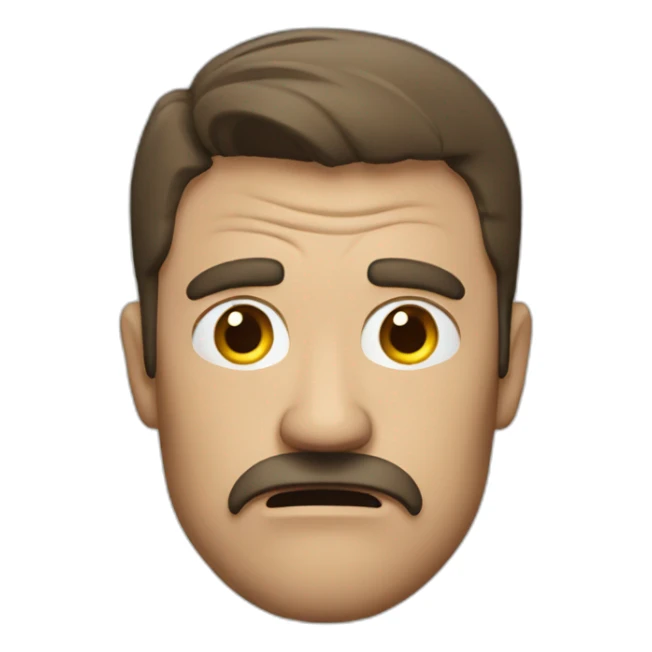 Man named john who is angry at the world sticker