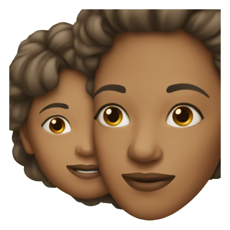 Mother and daughter  sticker