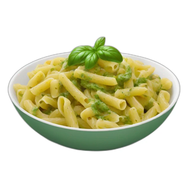 Pesto pasta sticker