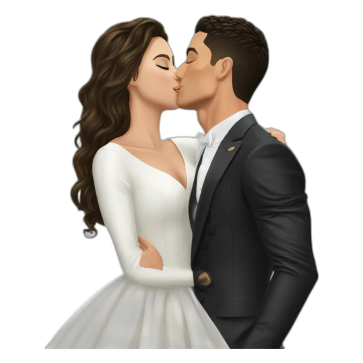 Cristiano Ronaldo kiss feet georgina sticker