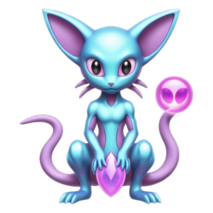 Mewtwo-Malamar-Genesect-Deoxys-Espeon-alien-hybrid-fusion sticker