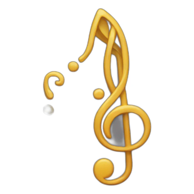 autism symbol that looks like a treble clef sticker