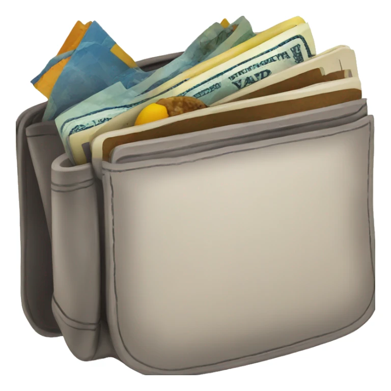 hungry wallet  sticker